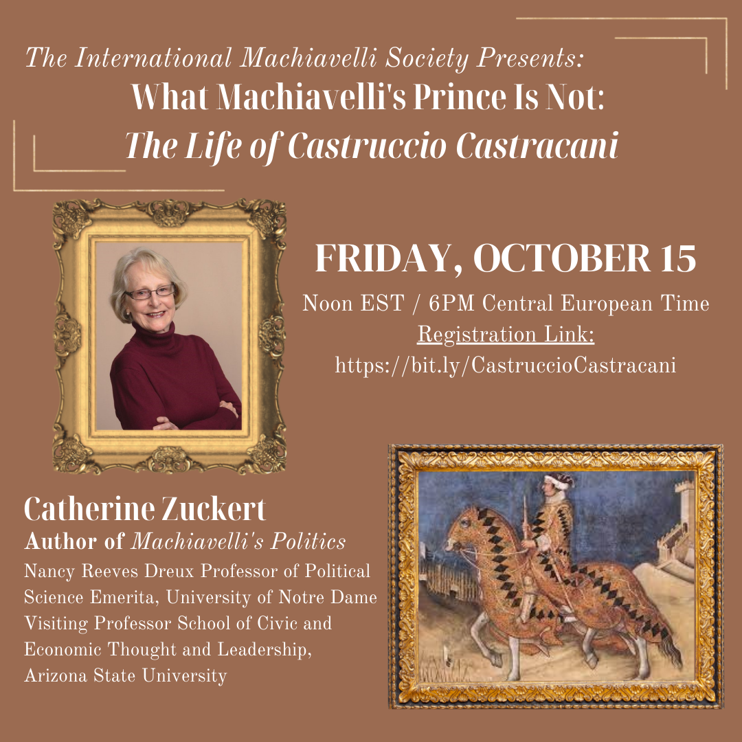 IMS Speaker Series: Catherine Zuckert